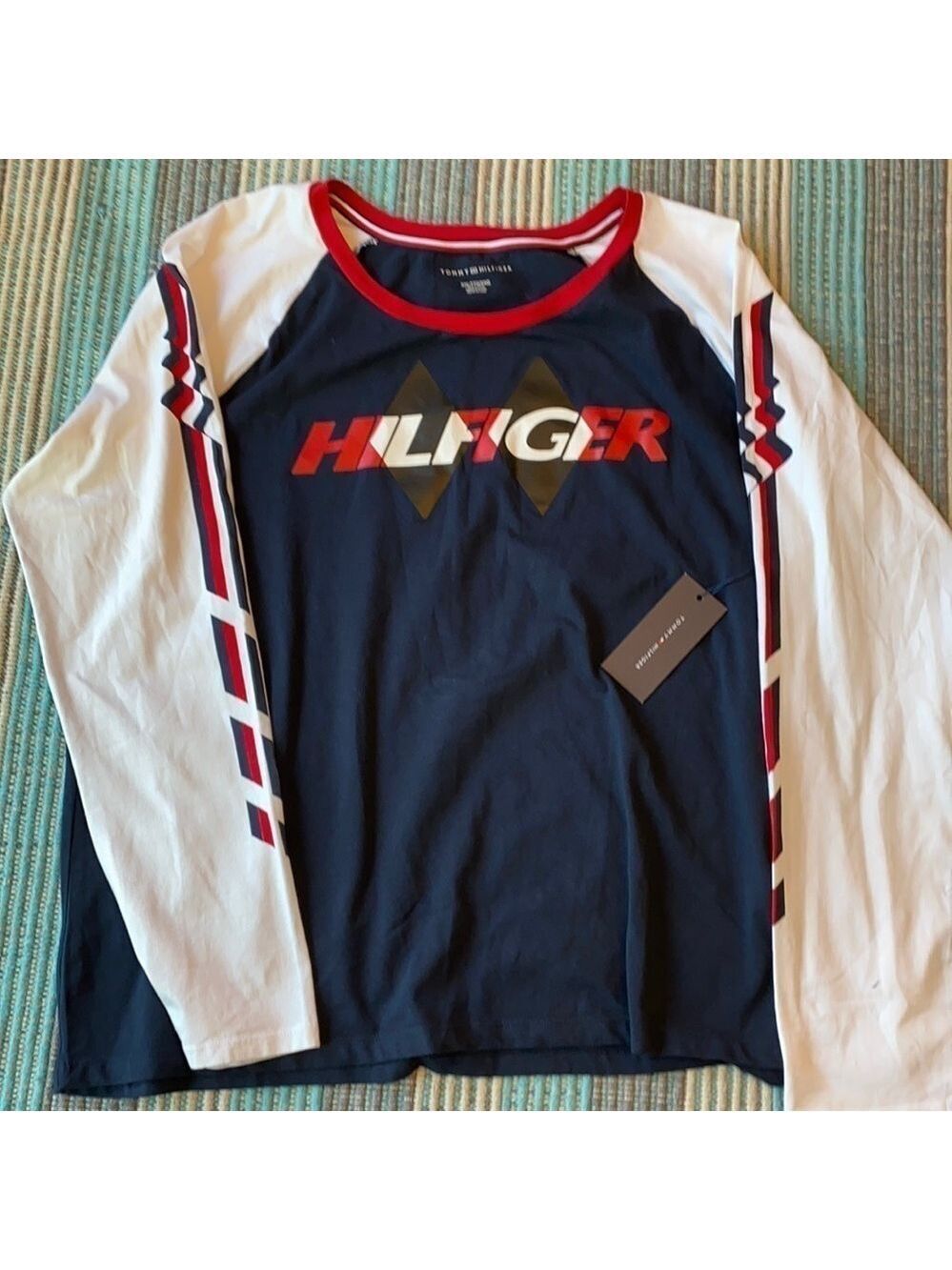 Tommy Hilfiger Plus Size Long Sleeve T-Shirt
